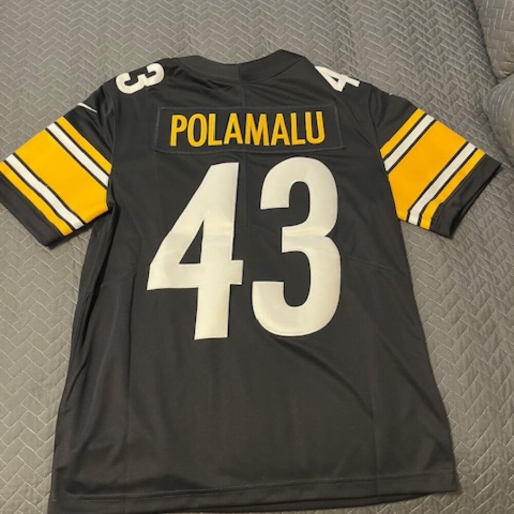 Men's Pittsburgh Steelers Jersey (Troy Polamalu) - Picture 4 of 7